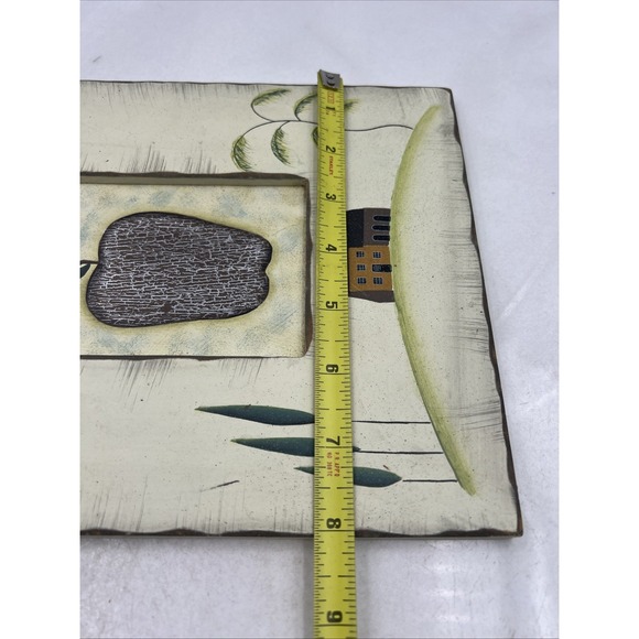 VTG  Welcome Sign Hanging 10x8in Hand Painted Home Decor Rustic Farmhouse - Picture 5 of 5